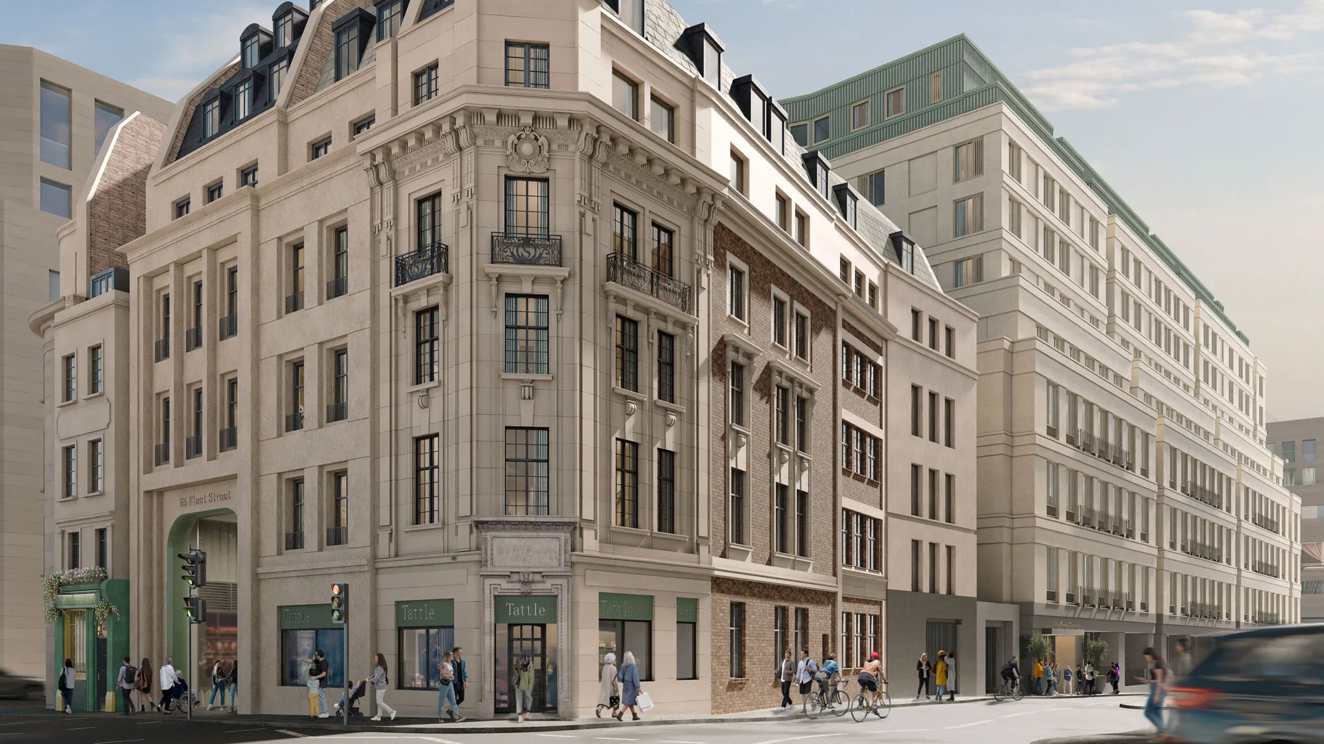 Fleet Street, Central London